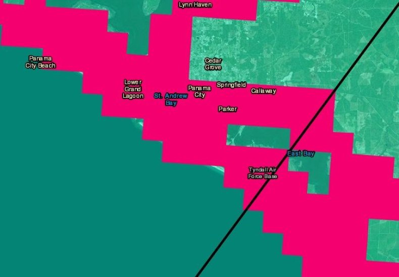 hurricane michael landfall