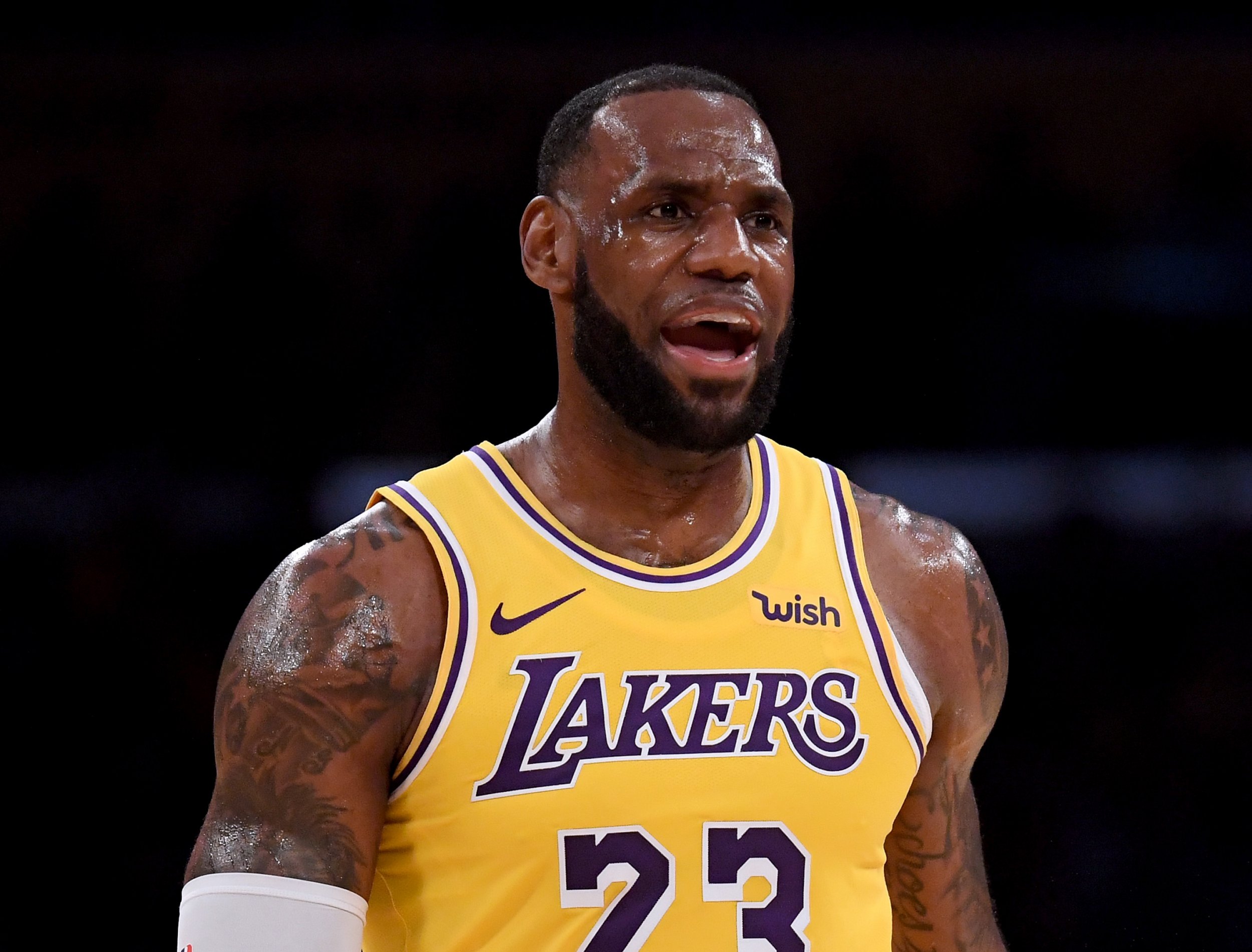 lebron james lakers 2018