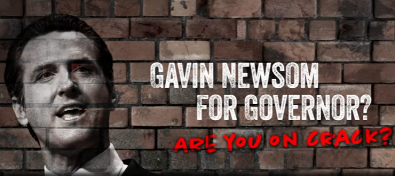 Gavin Newsom attack ad