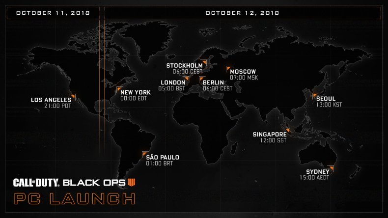 Black Ops 4 release map