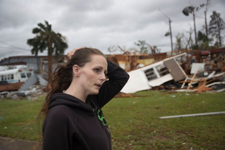hurricane michael damages, power outages