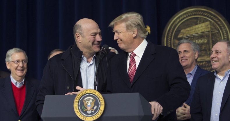 Trump Rails Against Gary Cohn and ‘Fake News’ for Anonymous New York Times Op-ed