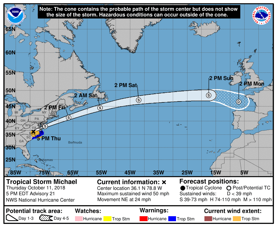 michael hurricane track michael hurricane track
