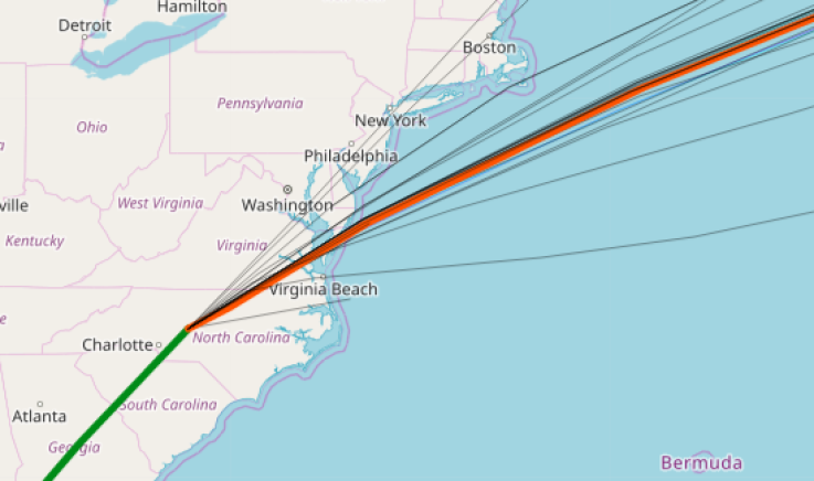 热带风暴Michael Spaghetti周四模特 Tropical Storm Michael Spaghetti Models Thursday