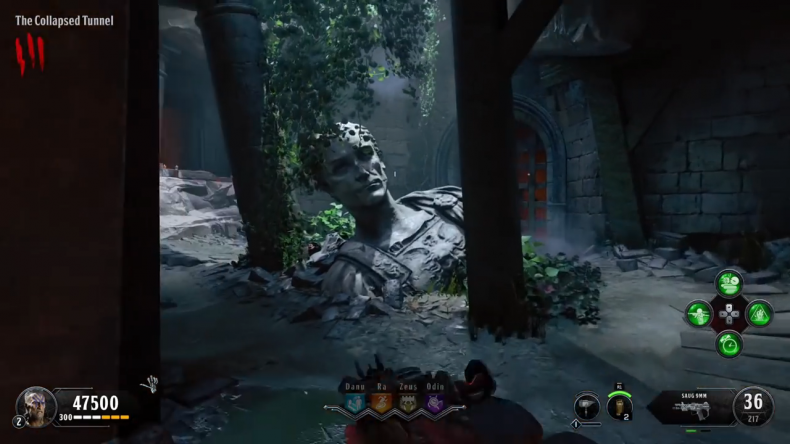 Black Ops 4 IX Head statue