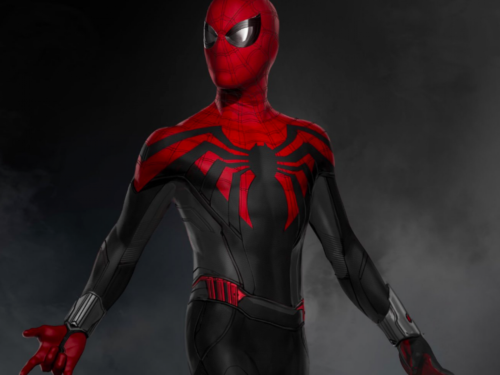 Black And Red Spider Man Suit Debuts On Far From Home Set Images, Photos, Reviews