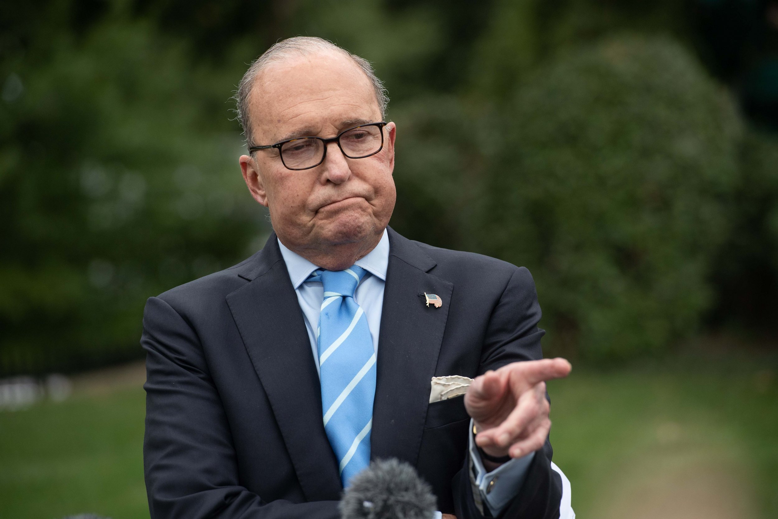 larry kudlow, climate change report, donald trump