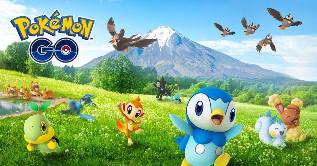 pokemon go gen 4 official promo art