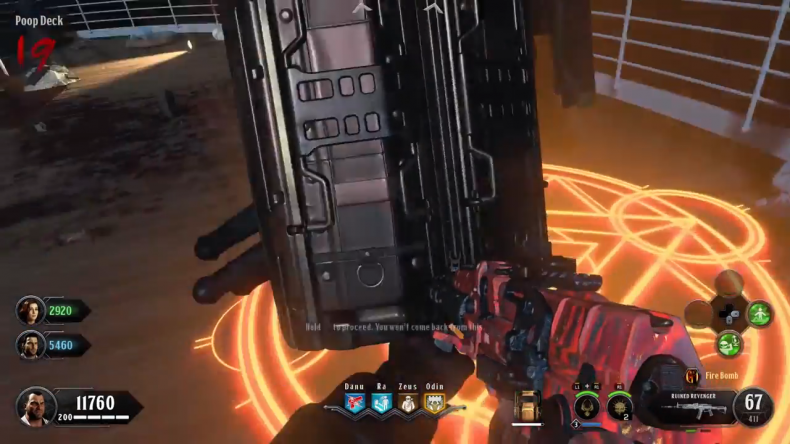 Black Ops 4 Voyage of Despair Easter Egg 33 boss portal