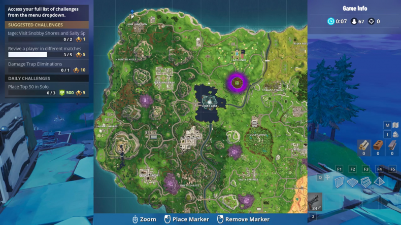 Fortnite Secret banner 4 map