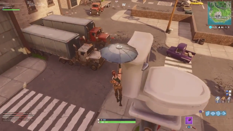 Fortnite Porcelain throne location