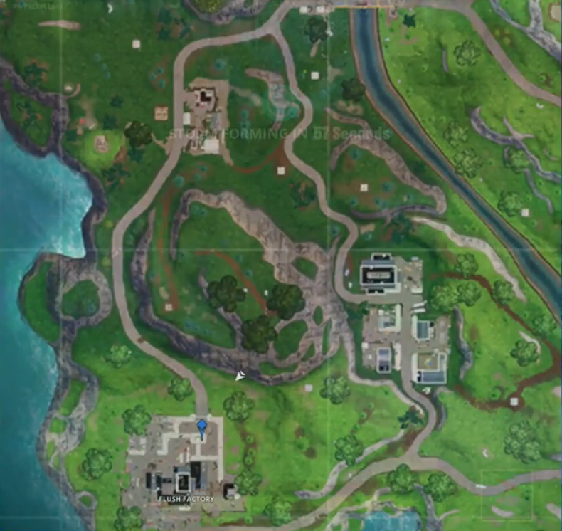 Fortnite Porcelain throne map