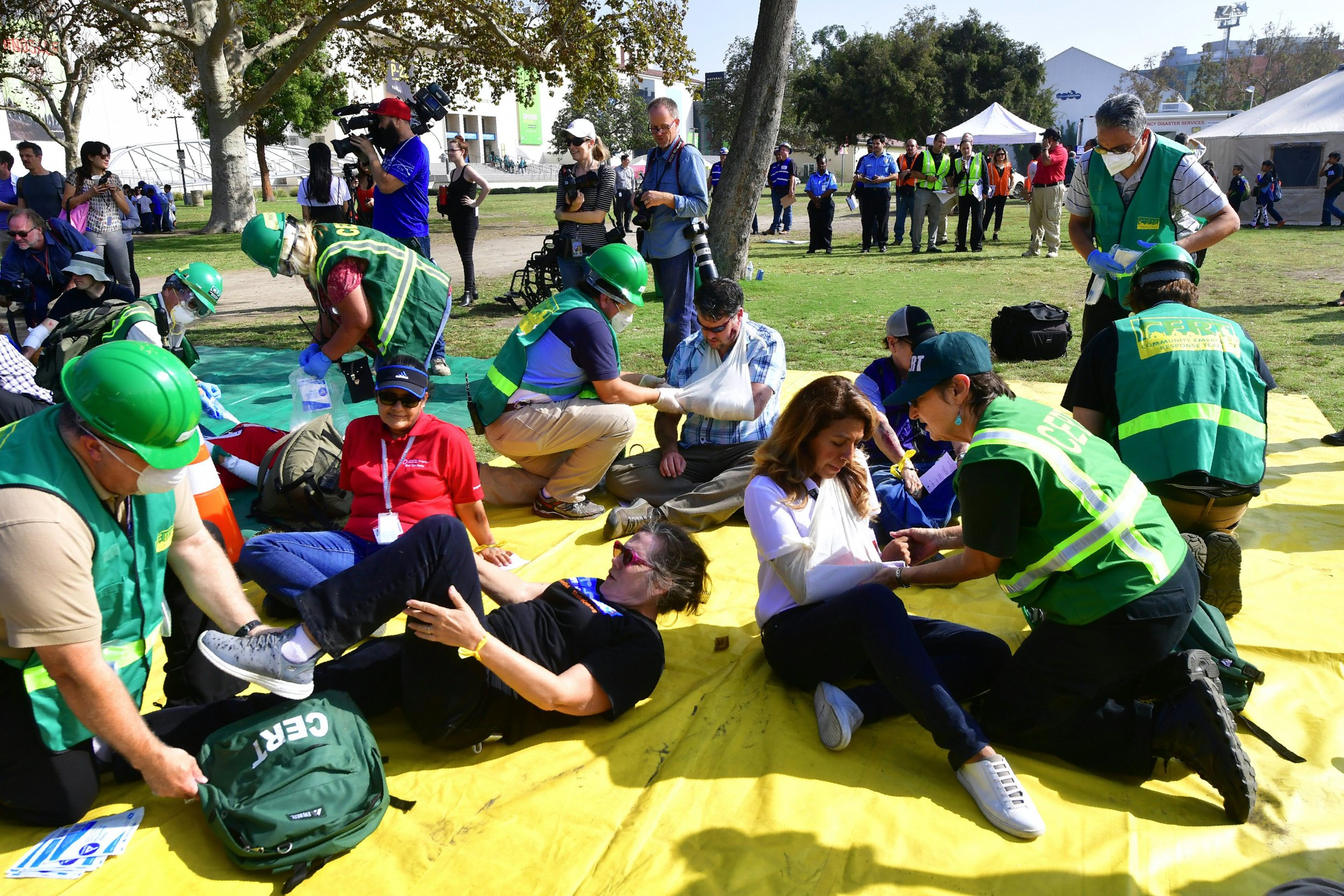 Earthquake Drill Pictures