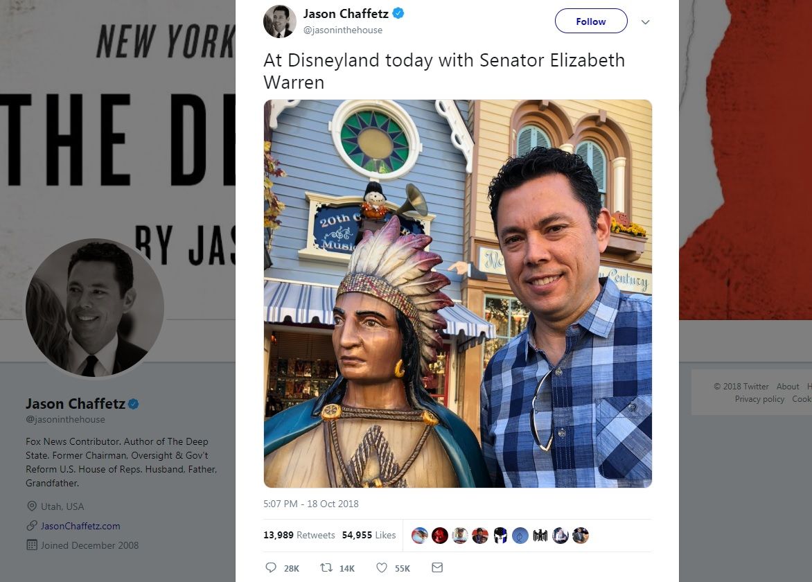 jason chaffetz elizabeth warren