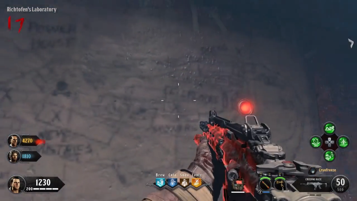 Black Ops 4 Blood of the Dead Easter Egg 3 dot on map