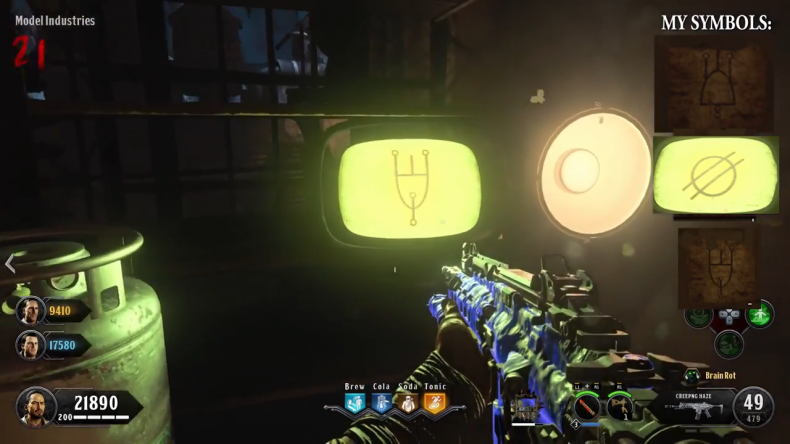 Black Ops 4 Blood of the Dead Easter Egg 15 monitor