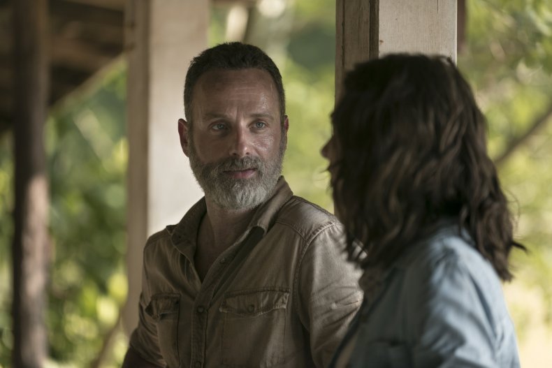 Walking Dead Rick and Maggie 9x03
