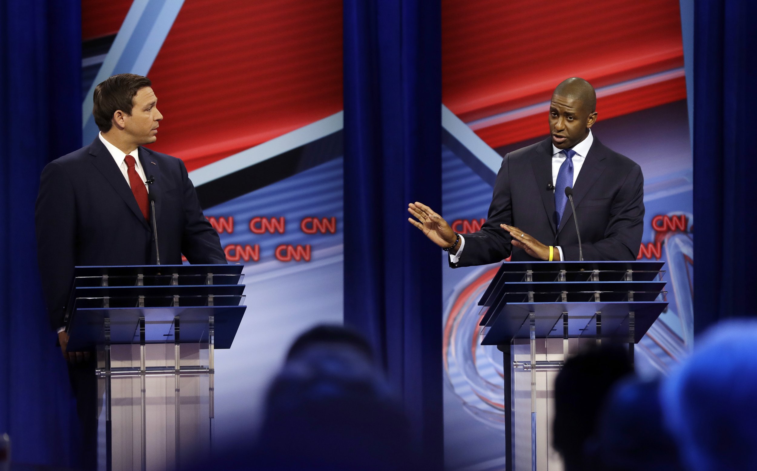 Gillum Tells DeSantis 'This Is CNN, Not Fox—You Have to Bring Facts ...