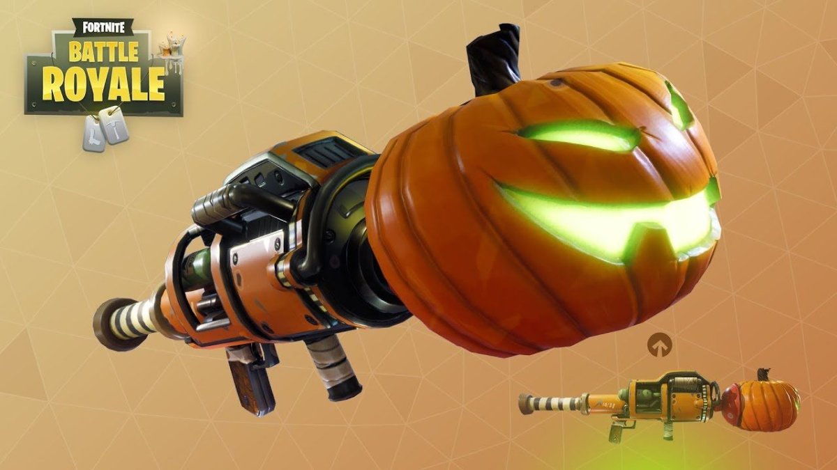 Fortnite Pumpkin launcher