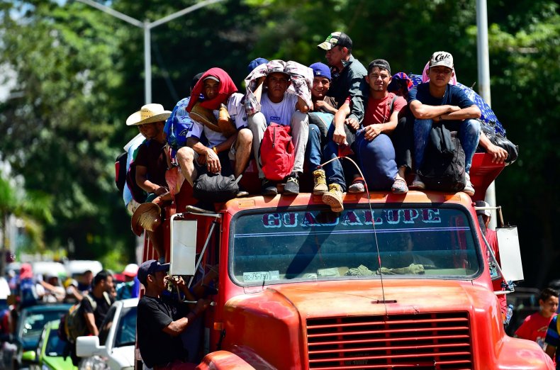Honduran migrants 