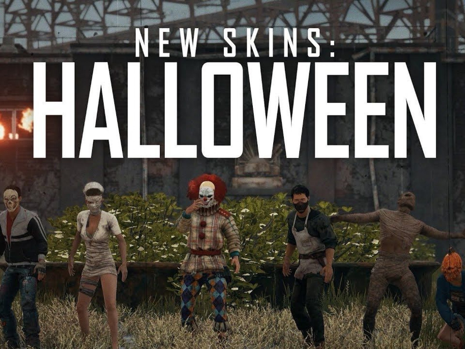 PUBG' Halloween Skins Released - Killer Clown, Maniacal Butcher & More