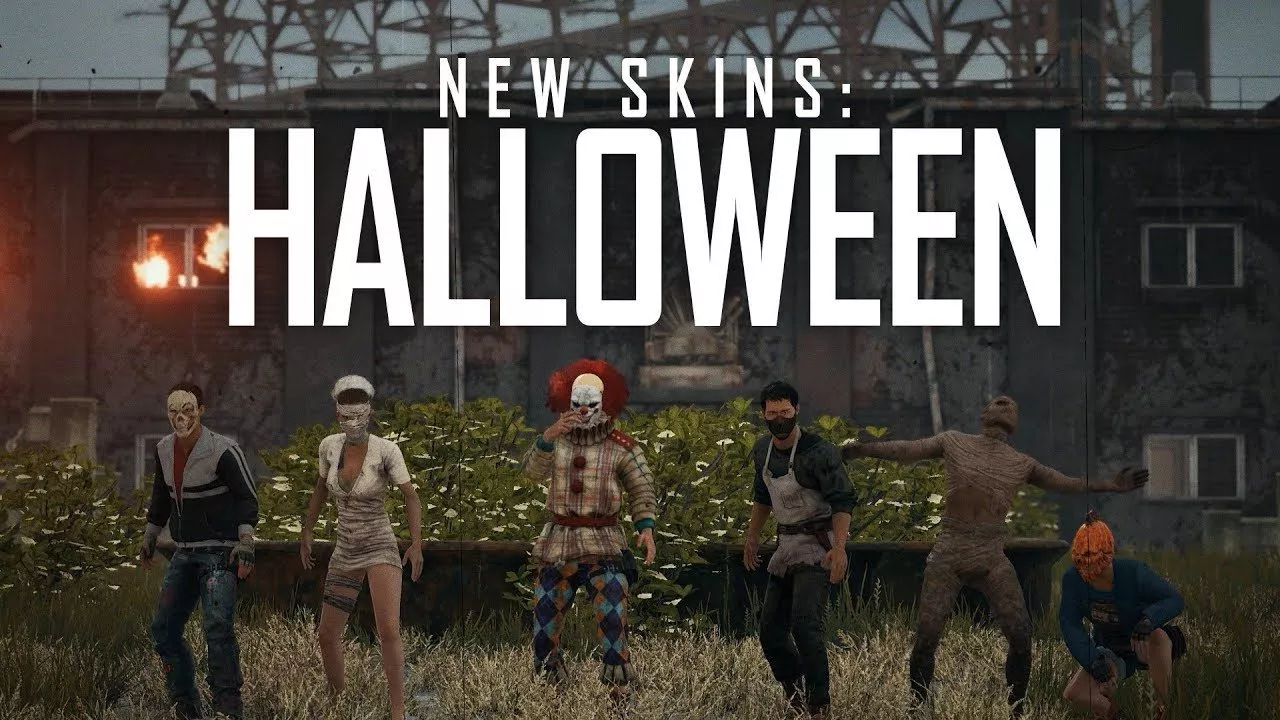 Pubg Halloween Skins Released Killer Clown Maniacal Butcher More