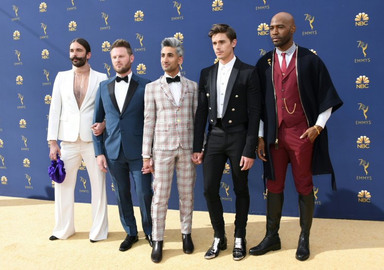 fab five red carpet look
