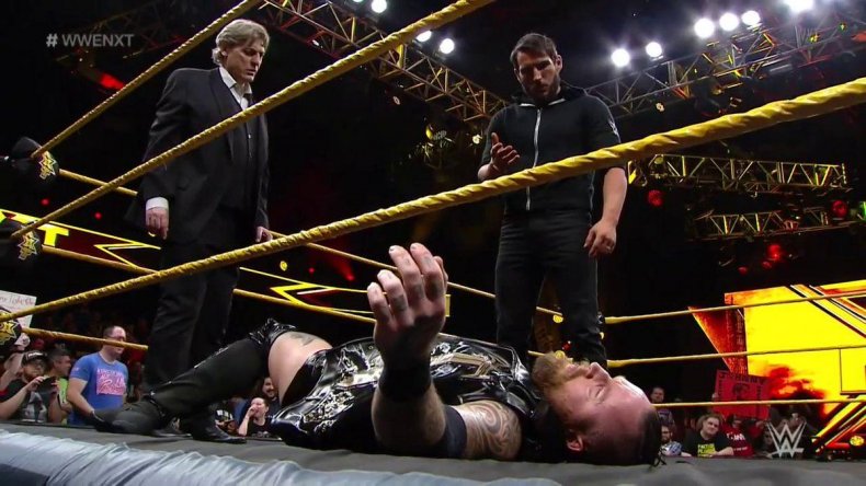 johnny gargano attacks aleister black nxt johnny gargano attacks aleister black nxt