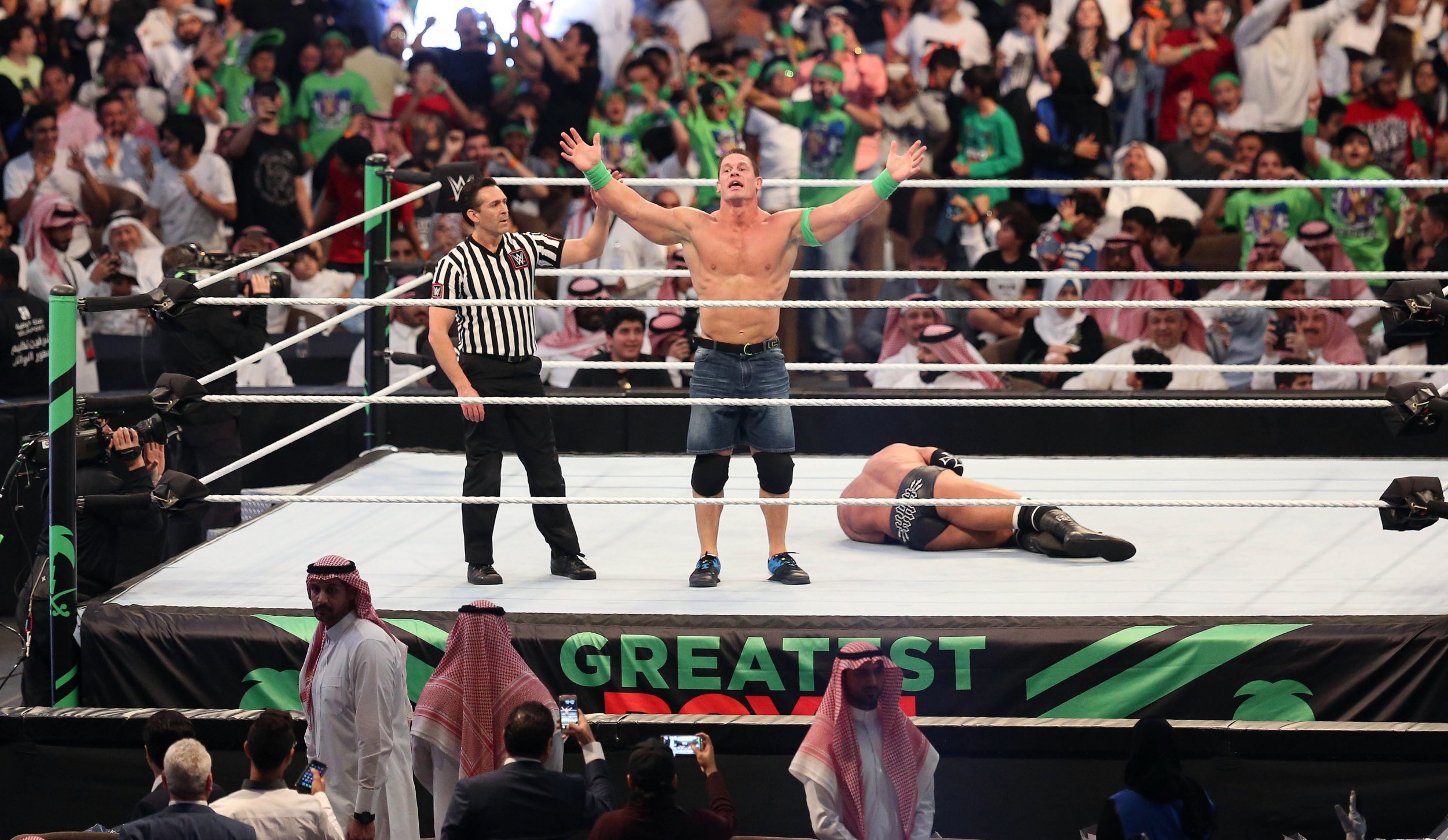 WWE Crown Jewel Not Canceled Will Go Ahead in Saudi Arabia but Will John Cena Attend Newsweek