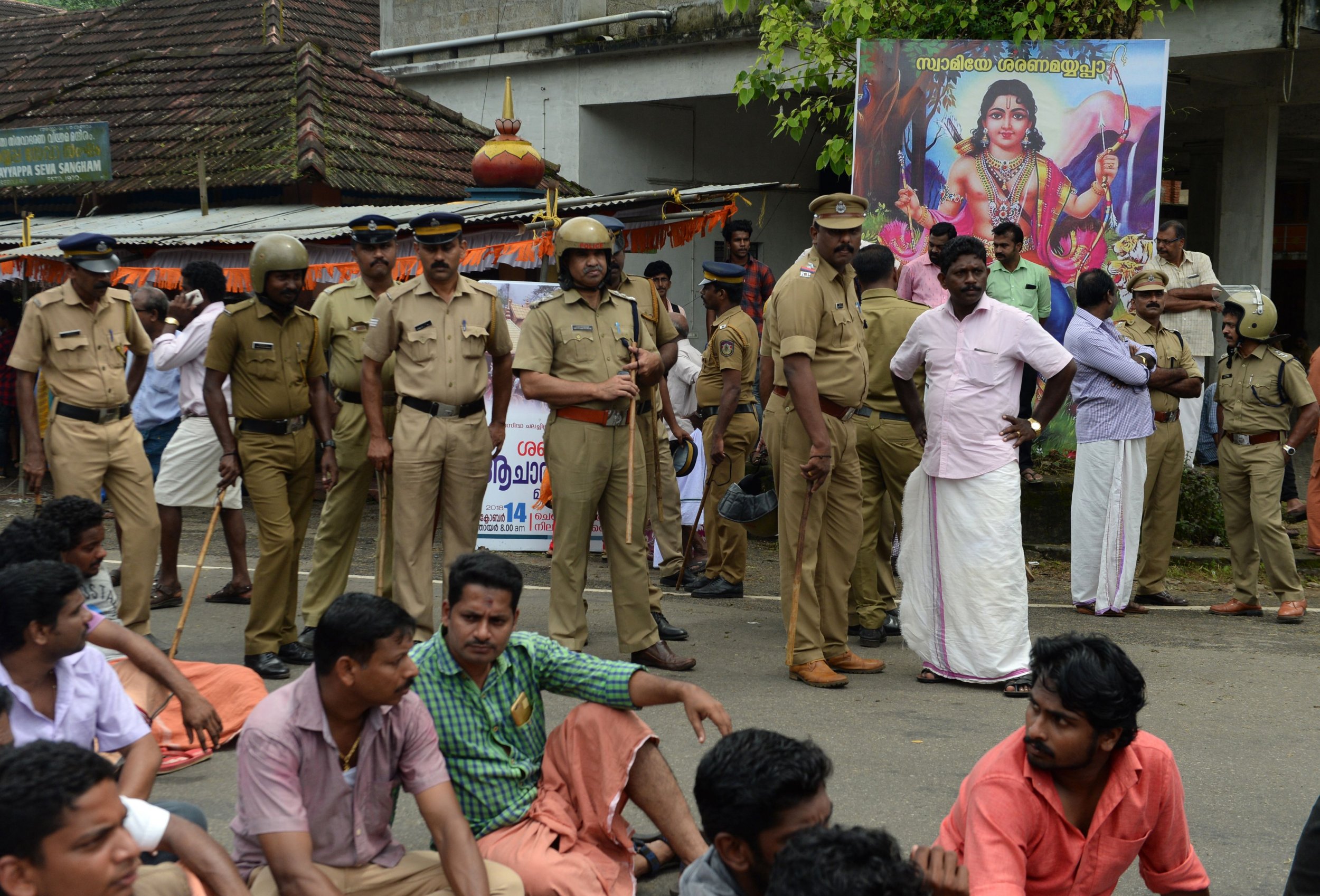 Thousands Arrested For Stopping Women From Entering Indian Temple