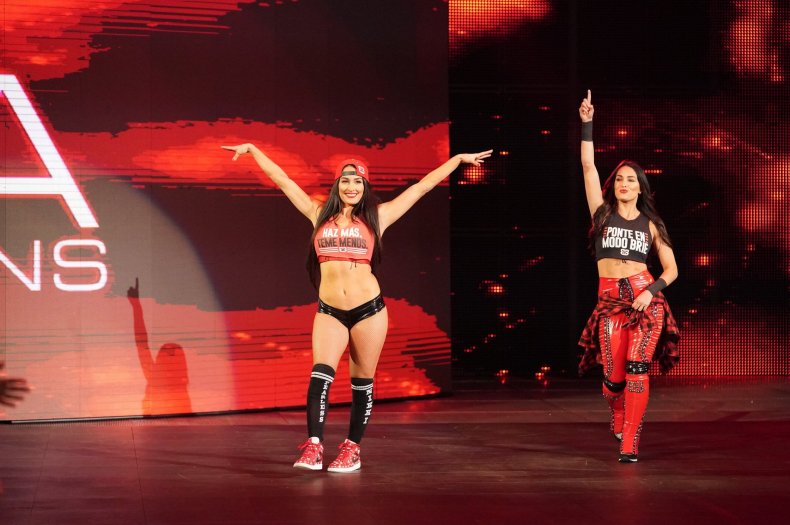 Nikki brie bella wwe raw