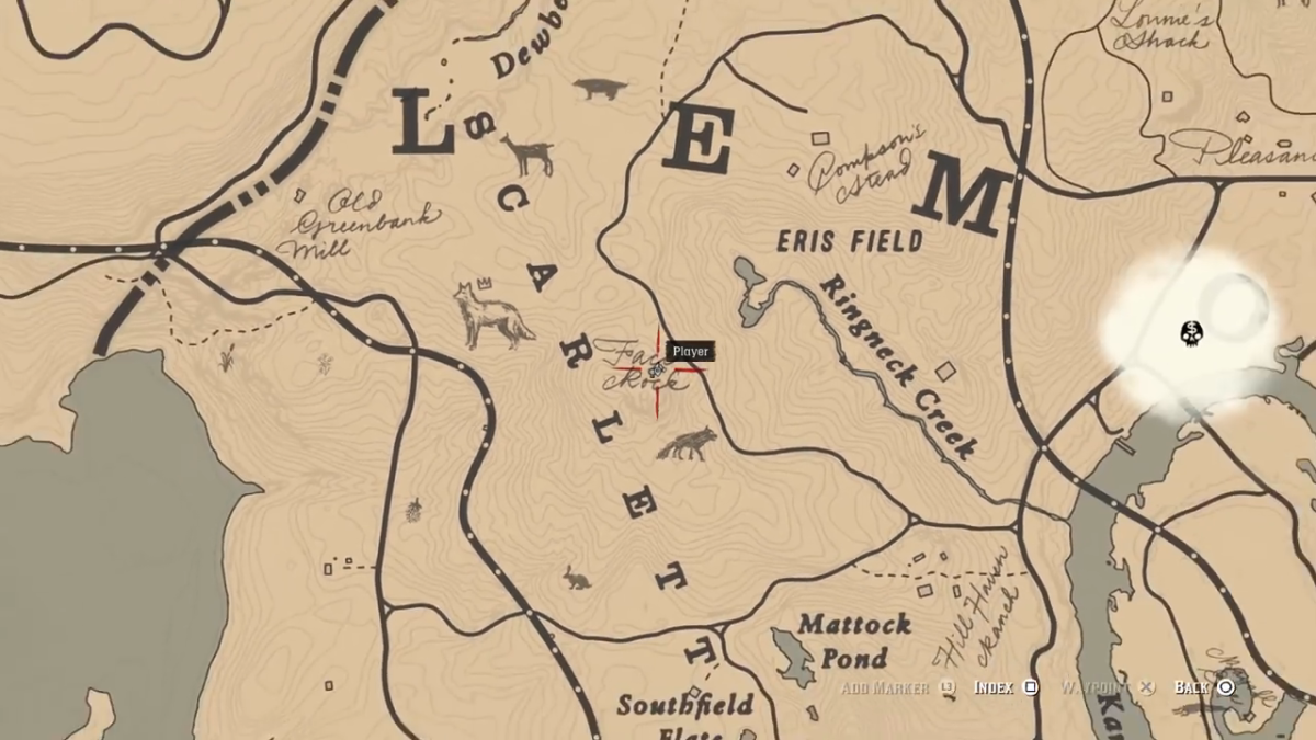 Red Dead Face Rock