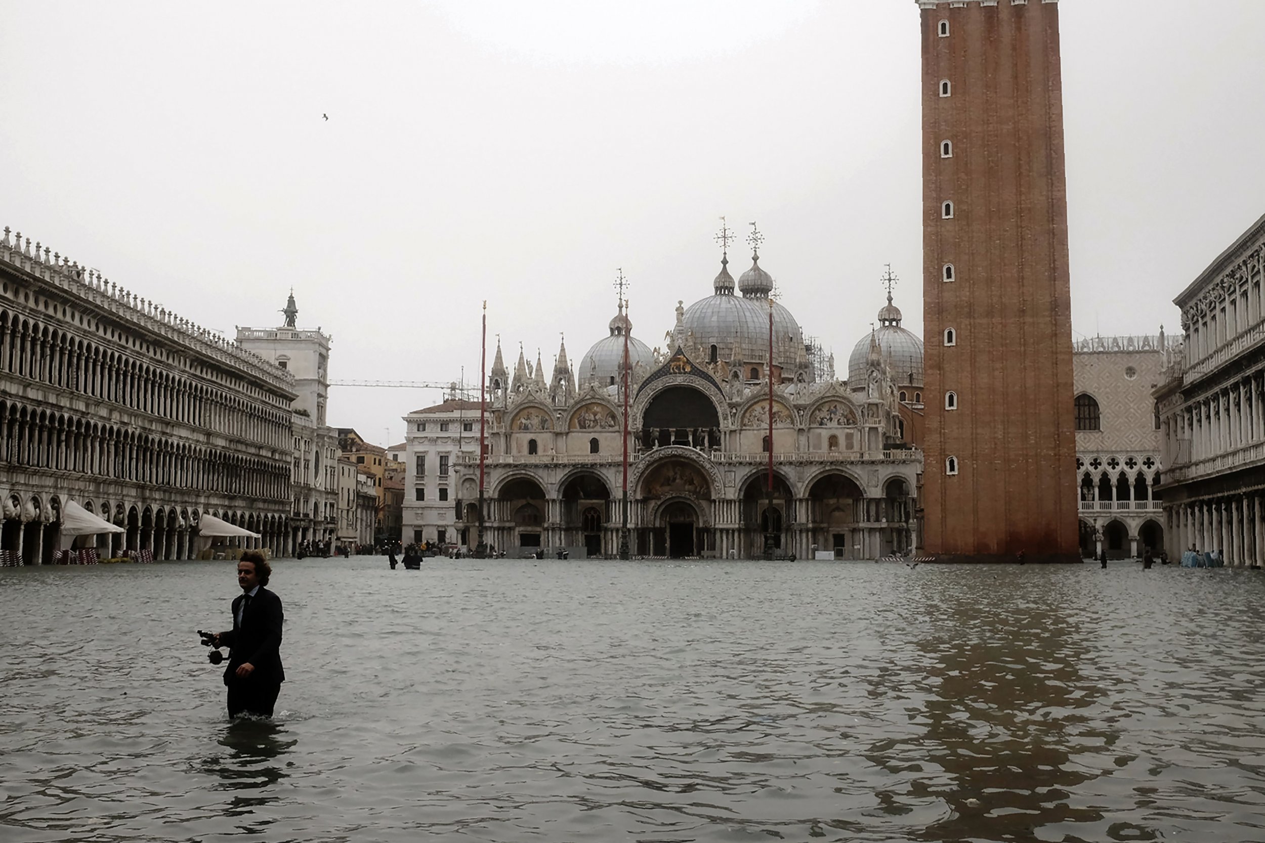 Is Venice Sinking? Worst Floods in a Decade Swamp ThreeQuarters of the