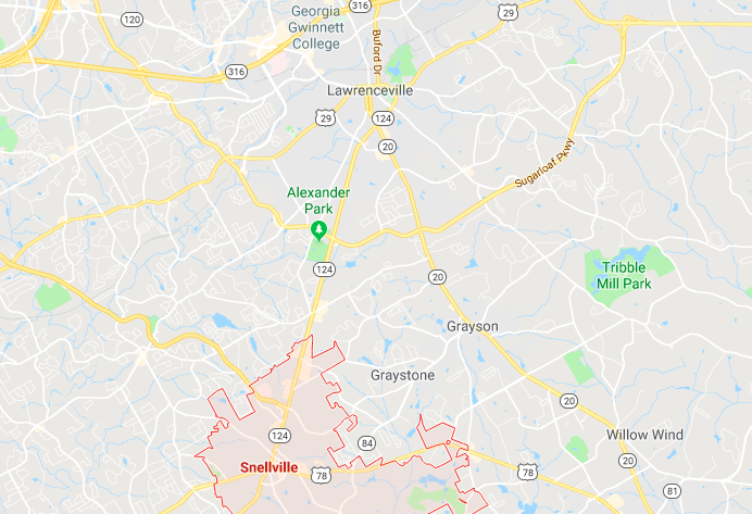 Lawrenceville to Snellville