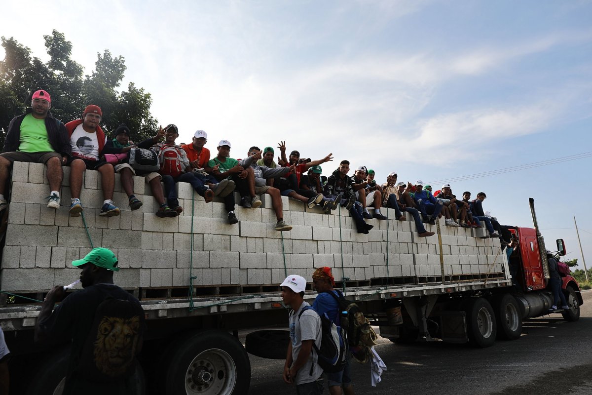migrant caravan, military, terrorists