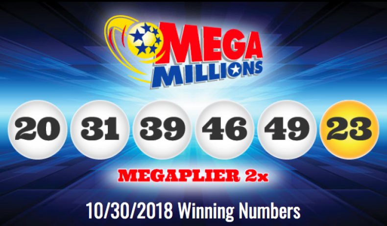 Mega Millions 10-30-18