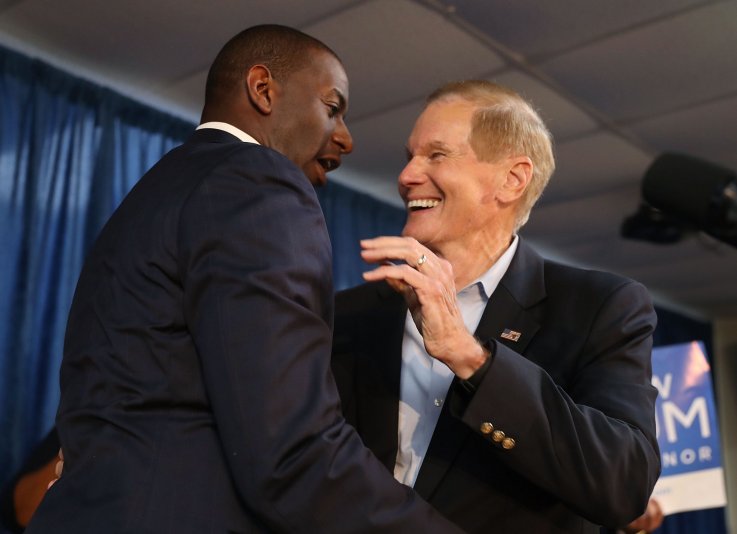 Andrew Gillum, Bill Nelson Maintain Slight Lead Over GOP Opponents as Donald Trump, Bernie Sanders Visit Florida Andrew Gillum, Bill Nelson Maintain Slight Lead Over GOP Opponents as Donald Trump, Bernie Sanders Visit Florida