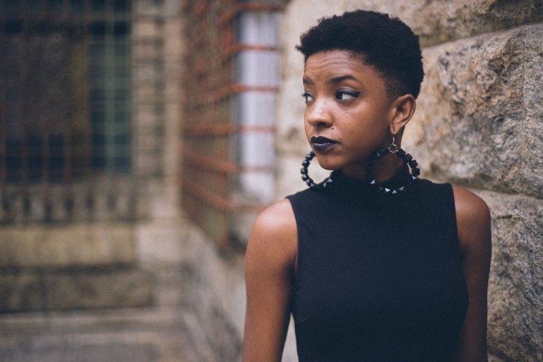 black woman