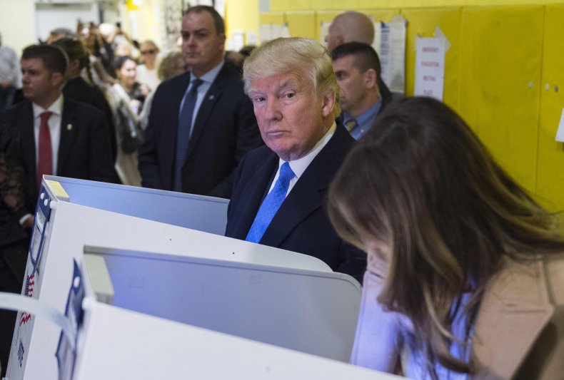 Trump voting in 2016