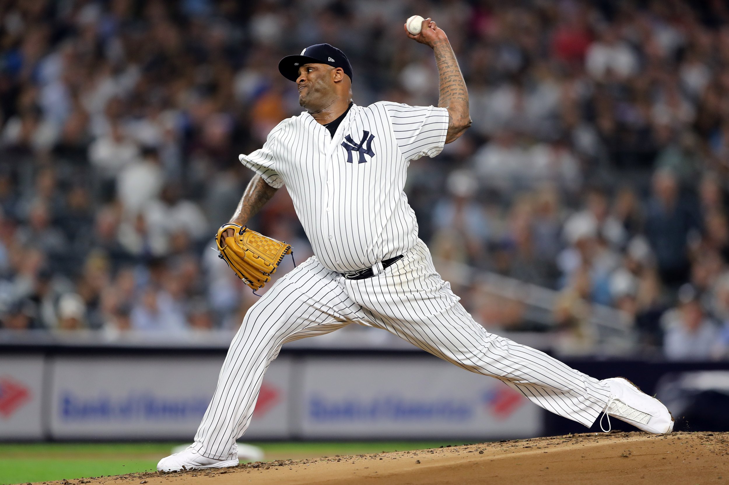 Yankees pitcher CC Sabathia taken to the hospital in 101F heat in Texas, New York Yankees