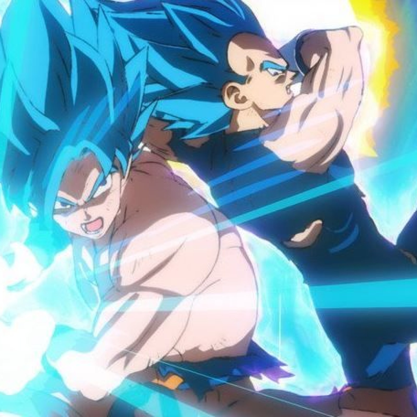 Gogeta Blue vs Broly  Anime dragon ball super, Anime dragon ball