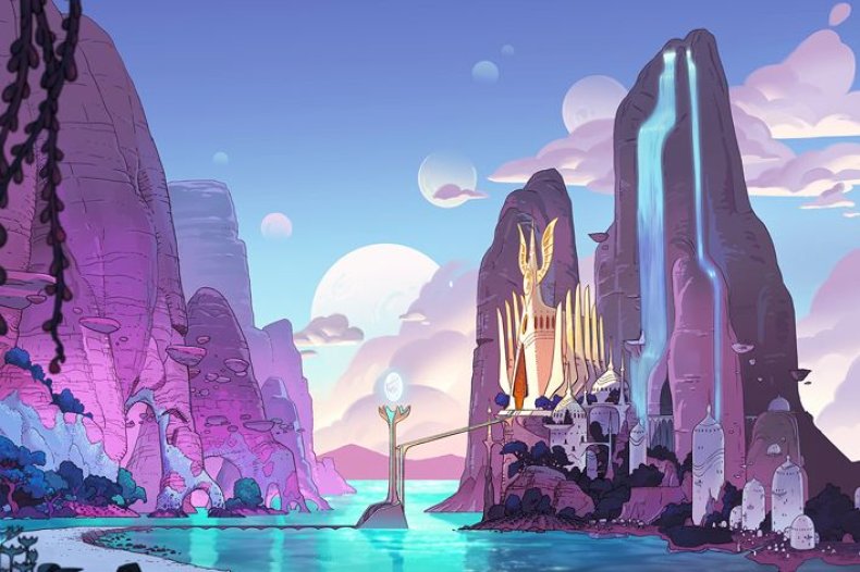 Bright Moon background from She-Ra and the Princesses of Power