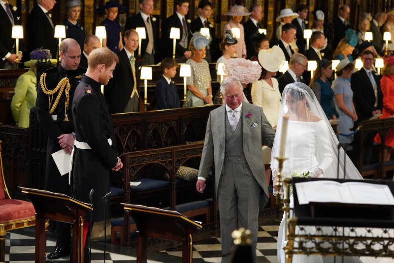 Prince Harry on Prince Charles Walking Meghan Markle Down the Aisle