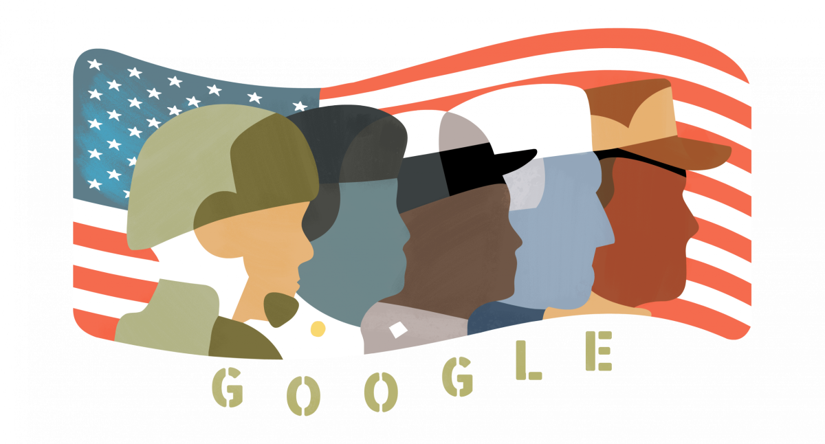 veterans day doodle