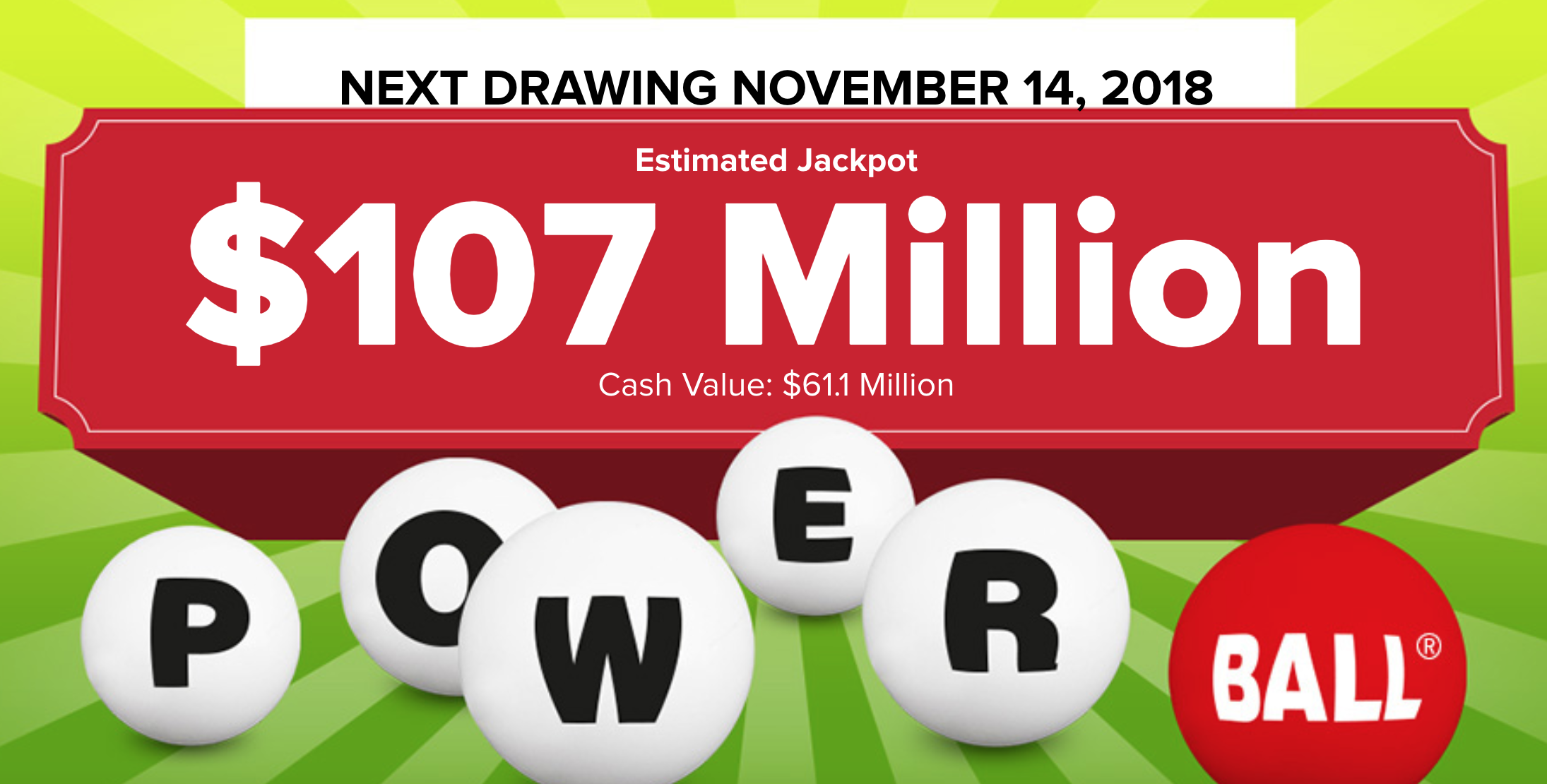 Powerball Jackpot Numbers, Results for 11/10/18 Did Anyone Win the