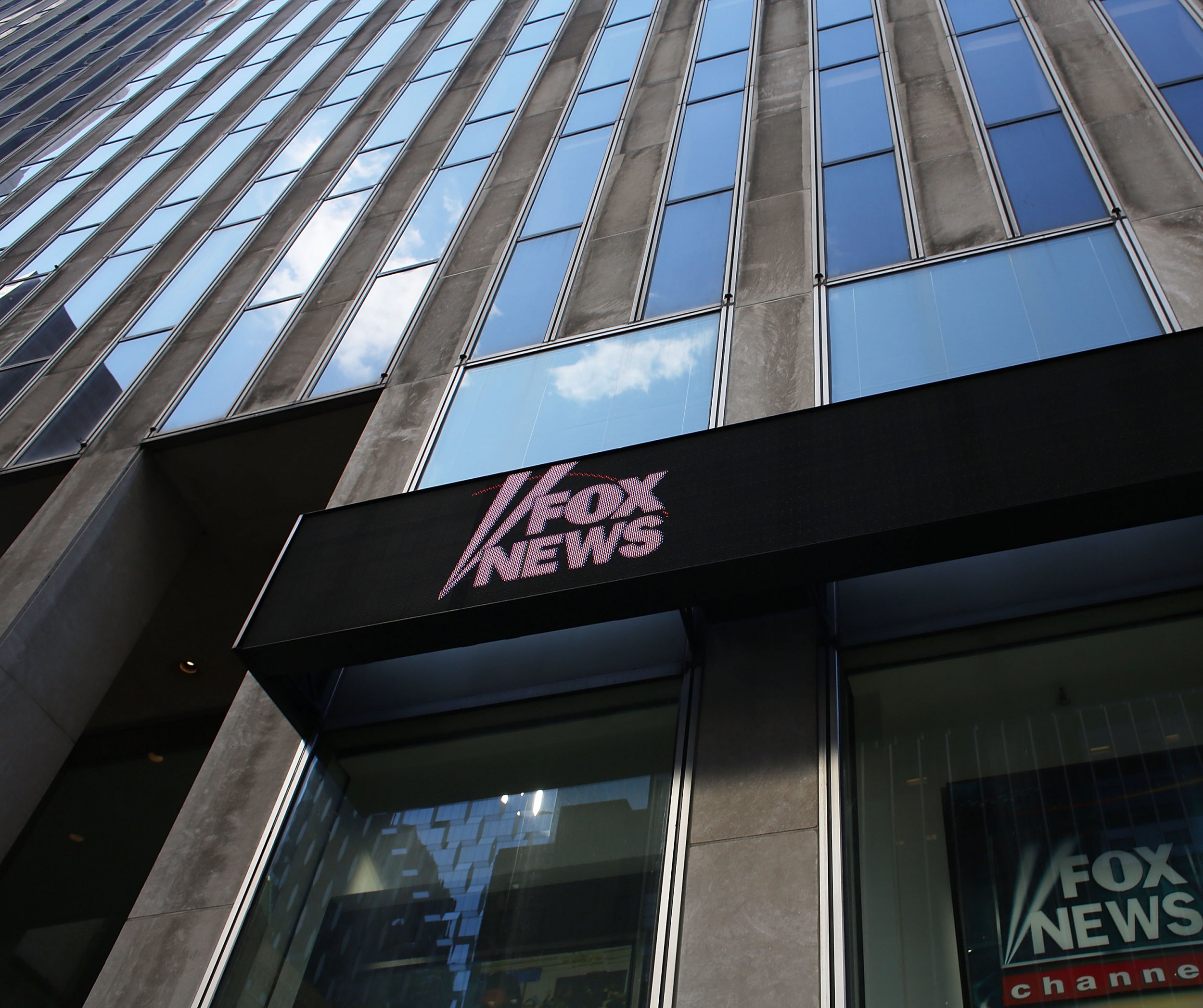 fox news hq twitter protest