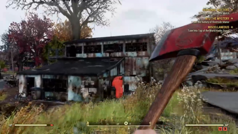 Fallout 76 Power Armor location bridge warehouse Fallout 76 Power Armor location bridge warehouse
