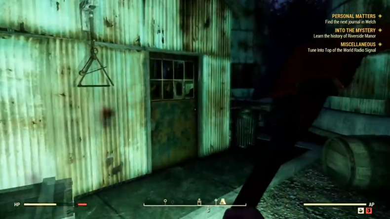 Fallout 76 Power Armor location 94 metal shed Fallout 76 Power Armor location 94 metal shed