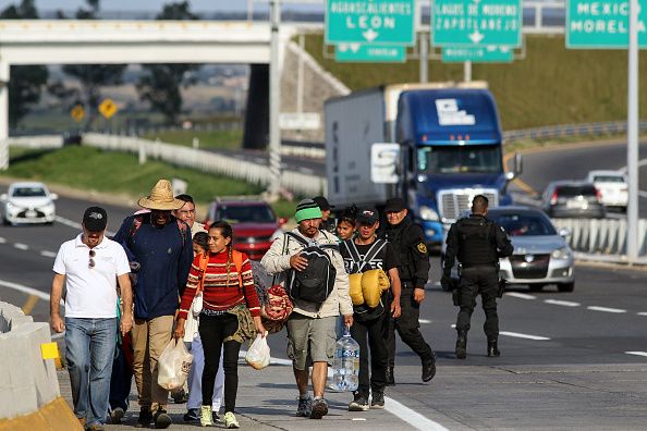 Migrant Caravan Glenn Beck Suggests Using Pain Ray Military System 