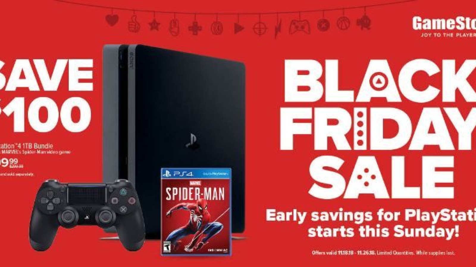 GameStop Black Friday 2018 Deals: Start Saving Early on Xbox and PS4